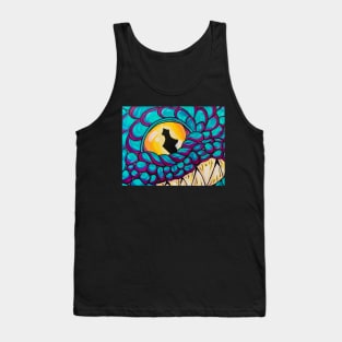 Toothy Dragon Grin Tank Top